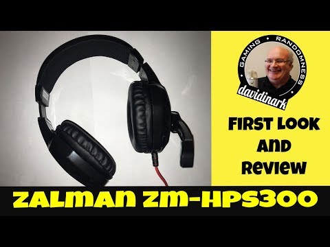 FIRST LOOK/REVIEW: Zalman ZM-HPS300 Headphones