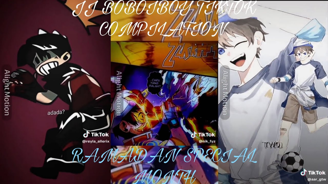 JJ BOBOIBOY COMPILATION ON TIKTOK (RAMADAN MONTH SPECIAL)