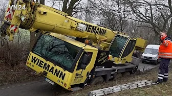 VN24 - Mobile crane in the mud - 1-pull recovery turned-out to be a 3-day job