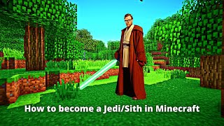 How to become a Jedi or Sith in Minecraft (Legends Mod) screenshot 3