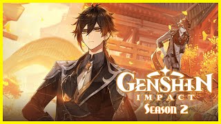 Genshin Impact Anime Opening 3 Ash By Lisa Season 2 Op1 Land Amidst Monoliths Arc