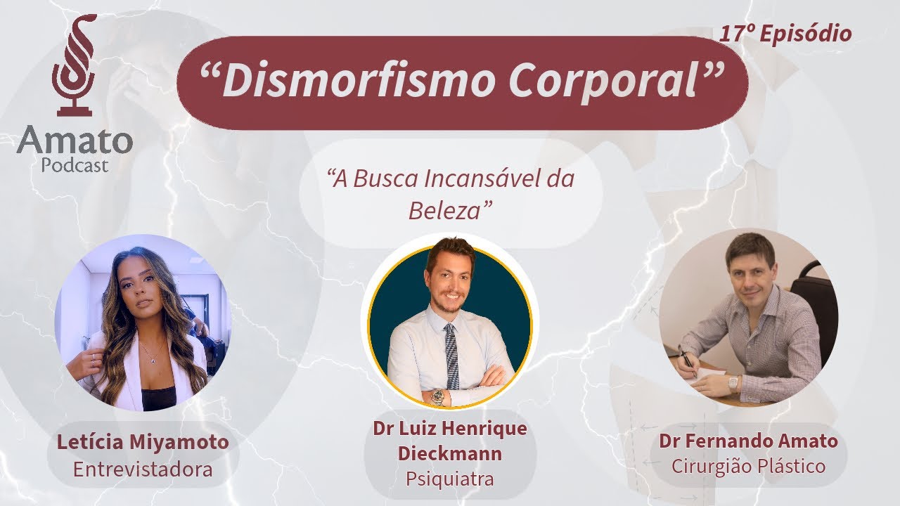 Dismorfismo Corporal e BELEZA: AmatoCast Ep 17