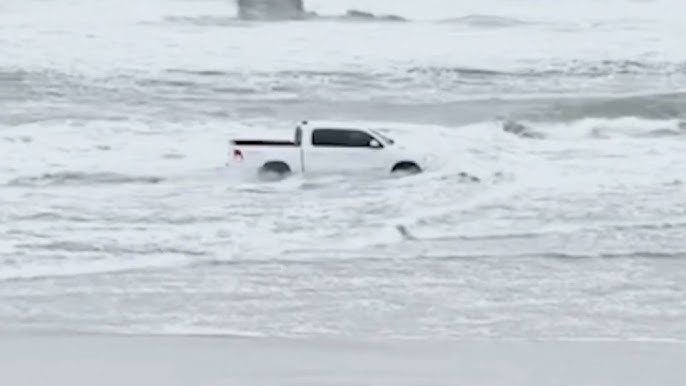 Driver Whose Truck Don T Surf Arrested On Beach