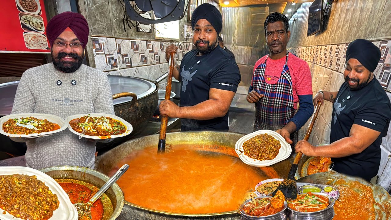 सरदार जी का Power तवा चिकन और Juicy तंदूरी चिकन(वाह कहने पर मज़बूर कर देगा) 🔥 |Indian Street food
