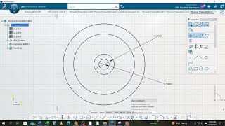 Creating Circles in 3DExperience Sketcher workbench application part 1