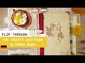 🇩🇪 THE CRAFTY CRITTERS - ALTERED BOOK [FLIP THROUGH/DEUTSCH]