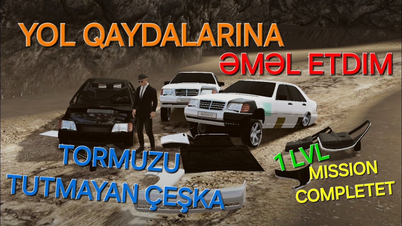 MADOUT 2 ---- YOL QAYDALARINA ƏMƏL ETDİM 《○~●》DAĞDAN YIXILDIM《)()(》ÇEŞQA PARTLADI