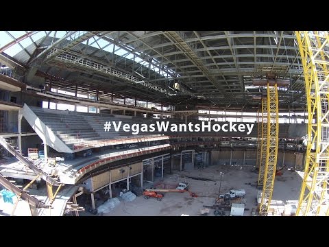 Las Vegas Hockey Arena - Drone Flight  @4x4vegan