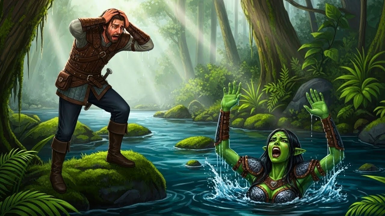 Mann ist fassungslos, als er ein ertrinkendes Ork-Mädchen findet – er hat eine geniale Idee, um.....