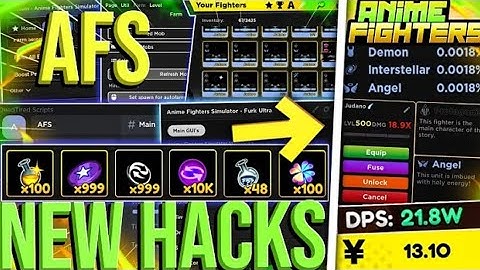 [🏜️UPDATE 43] ROBLOX Anime Fighters Simulator AFS Dupe Script Hack: Auto Farm, Auto Raid!*PASTEBIN*
