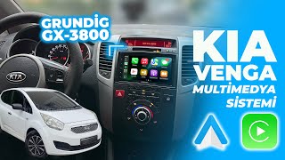 Kia Venga (2011 - 2013) Carplay Ve Androidauto Destekli Grundig Multimedya Sistemi➡ 11 - 334