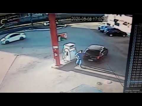 Dupla faz arrastão em postos de combustíveis da cidade