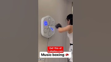 Thumbnail of Music boxing machine for home workout.