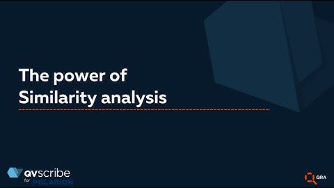 QVscribe for Polarion: Similarity Analysis