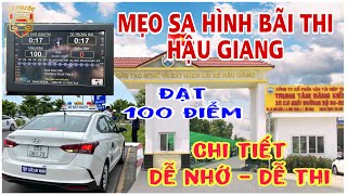 Mẹo Sa Hình Thi Bãi Hậu Giang Mới Nhất 2023 - Chi tiết - Dễ nhớ  - Xem ngay clip để thi đậu 100 điểm