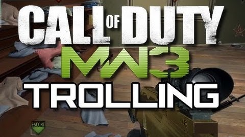 MW3 Trolling - Sharing is Caring! (Funny MW3 Moments)