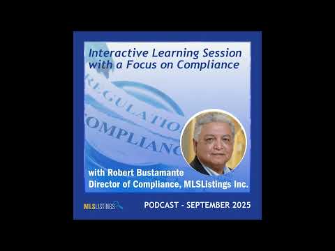 "Staying Compliant" with MLSListings Director of Compliance Robert ...