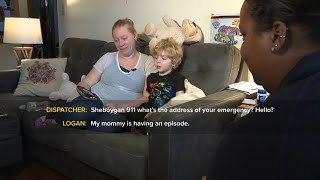 Hero 4-year-old calls 911, saves mom having seizure