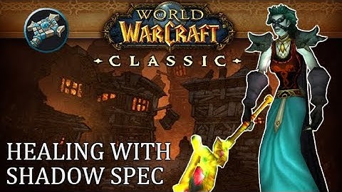 Healing With Shadow Spec | Stratholme Undead Dungeon Run | WoW Classic