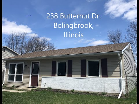 238 Butternut Dr., Bolingbrook, IL home video tour