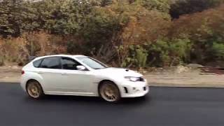 2011 STI Hatch Perrin CAI + Tsudo quad catback