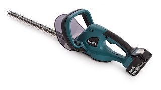 Makita DUH523 Cordless Hedge Trimmer - Big Cuts, Easy to Handle
