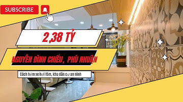 Bán nhà đường Nguyễn Đình Chiểu, P4, Phú Nhuận. 1 trệt 1 lầu. Giá 2,38 tỷ