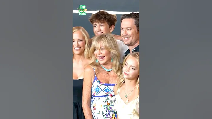 Goldie Hawn shines with her 12-year-old granddaughter Rio Hudson ✨ #kurtrussell #antesedepois