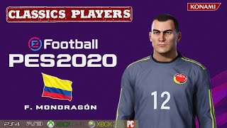 F. MONDRAGÓN face stats (Classics Players) How to create in PES 2020 F. MONDRAGÓN face stats (Classics Players) How to create in PES 2020