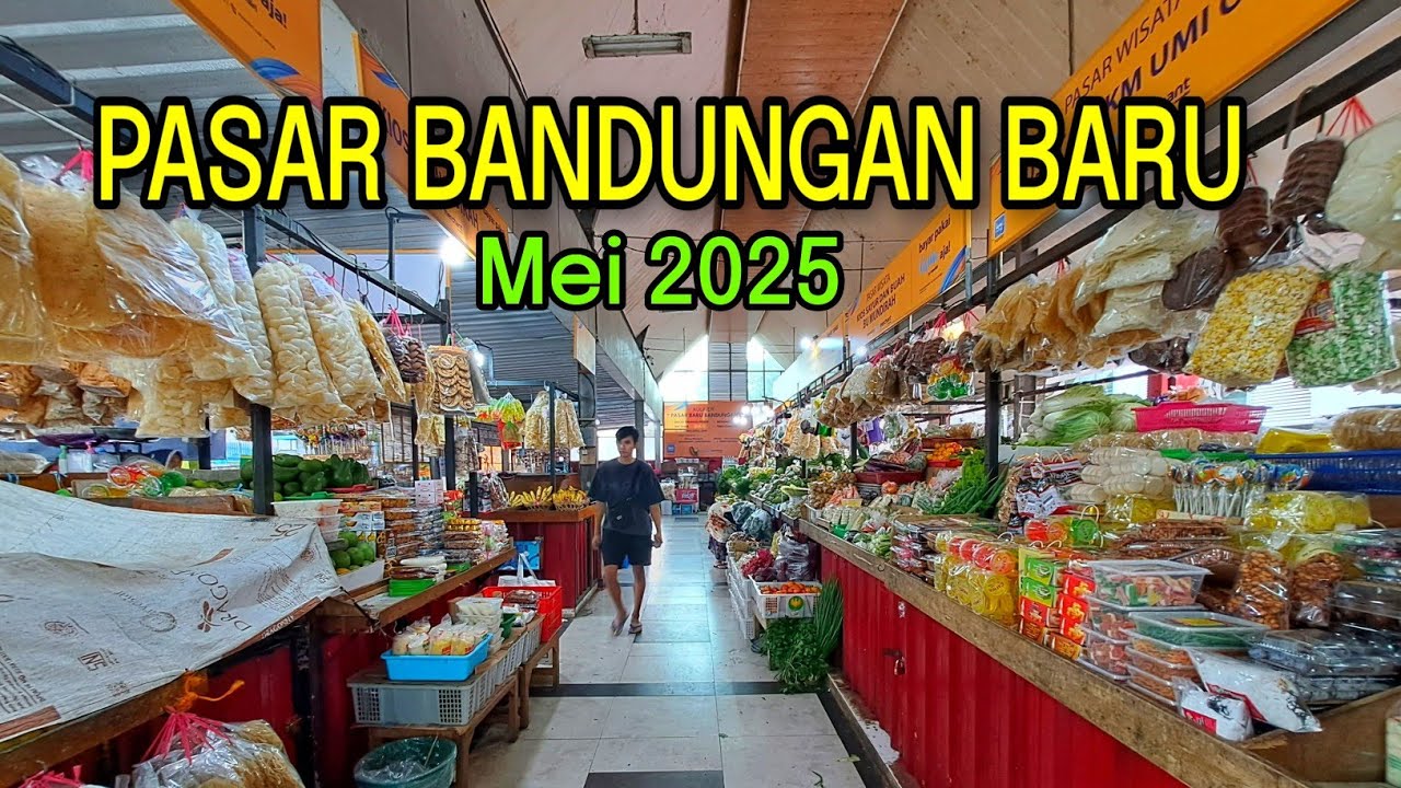 BERBURU JAJANAN DI PASAR BANDUNGAN BARU