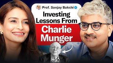 MASTERCLASS on Value Investing with Prof. Sanjay Bakshi | RARE INTERVIEW!