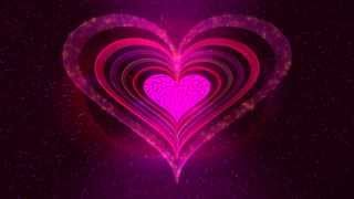 Space Heart Glowing Flares Scene Free Footage Aa Vfx