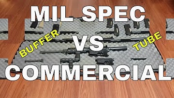 Mil Spec vs Commercial Buffer Tube: AR-15 review