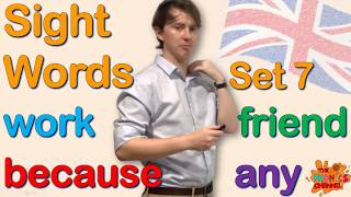Tricky Words / Sight Words - British / English Phonics - Set 7