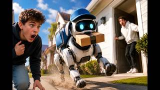 AI Robot Dog Delivered My Package 📦 Unreal Future Technology | ARM Story Hub