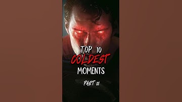 TOP 10 COLDEST MOMENTS IN MCU/DC PART 01 | #marvel #dc #superman #batman #reels #shorts