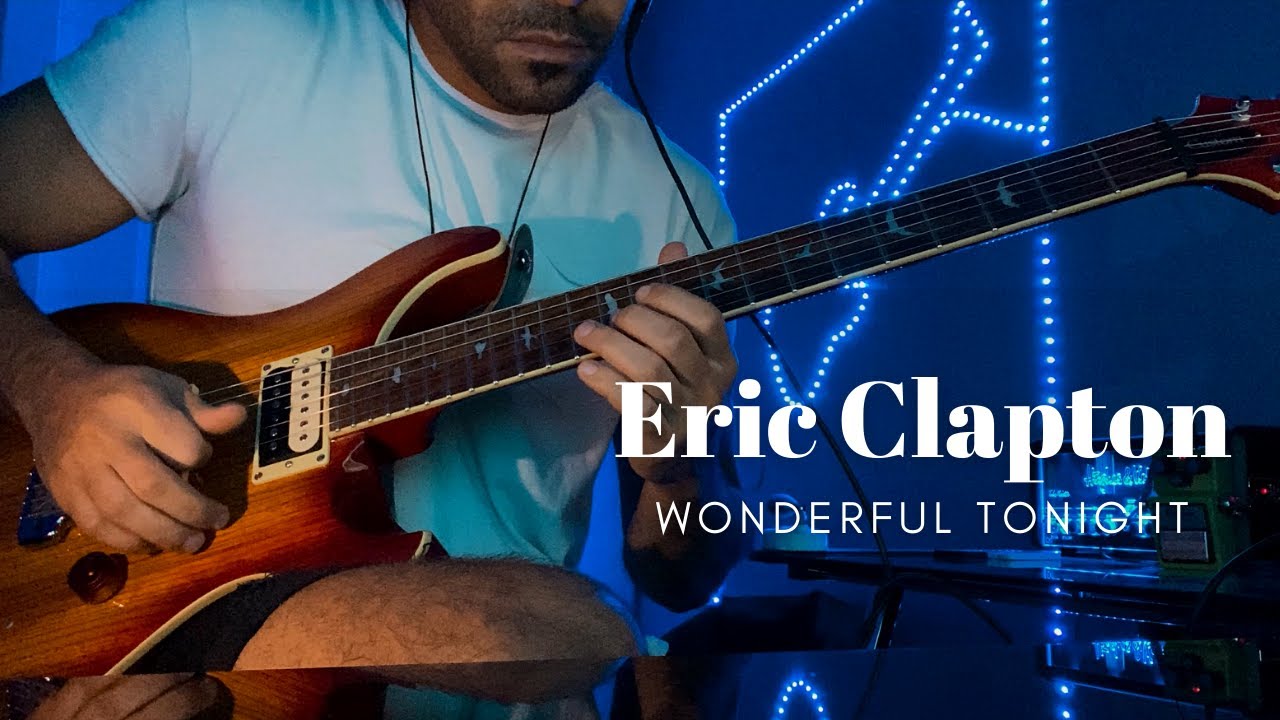 Eric Clapton Wonderful Tonight (Electric Guitar Cover by The Singing