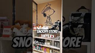 Snoopy Store in Tokyo 🇯🇵🗼 🐶 #shorts #japan #snoopy