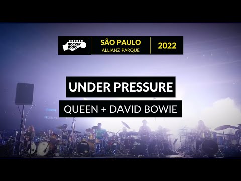 Under Pressure Queen David Bowie Rockin 1000 2022 Sao Paulo