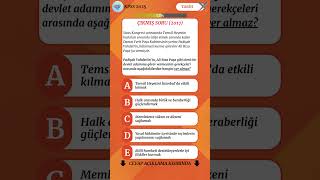 Kpss Tarih 44 Genel Kültür Çözümleri