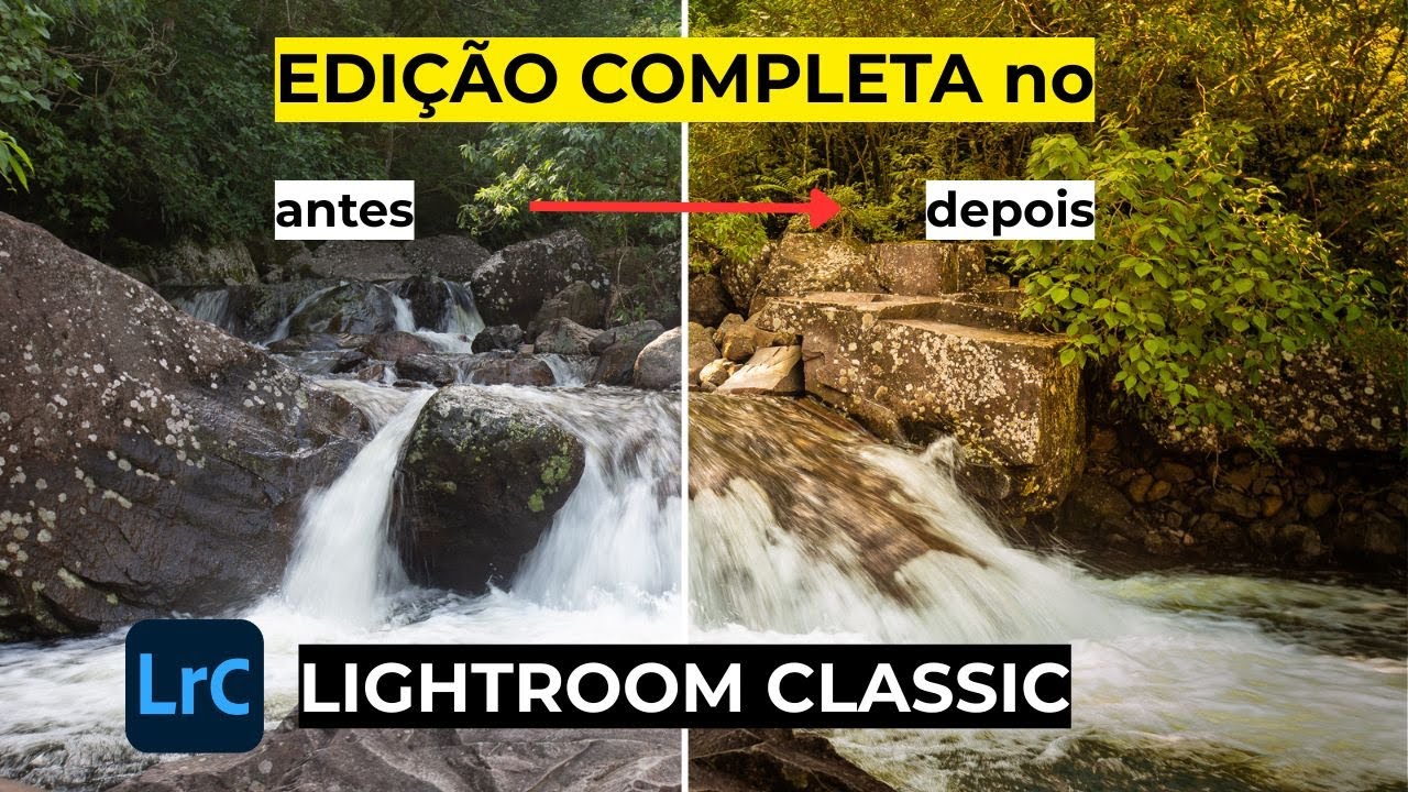 Edição COMPLETA no Lightroom Classic: Do Básico às Máscaras