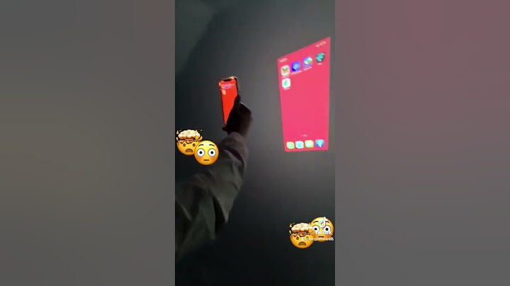 Turn your phone into projector # projecting from phone