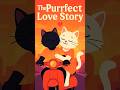 The Purrfect Love Story 🐾💖 | Adorable Cat Animation #cartoon #cat