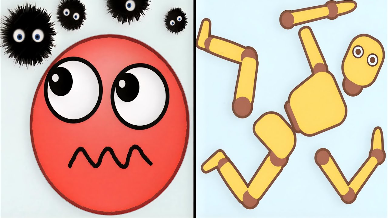 Hide Ball vs Ragdoll Break - Max Levels Unlocked Speedrun Gameplay