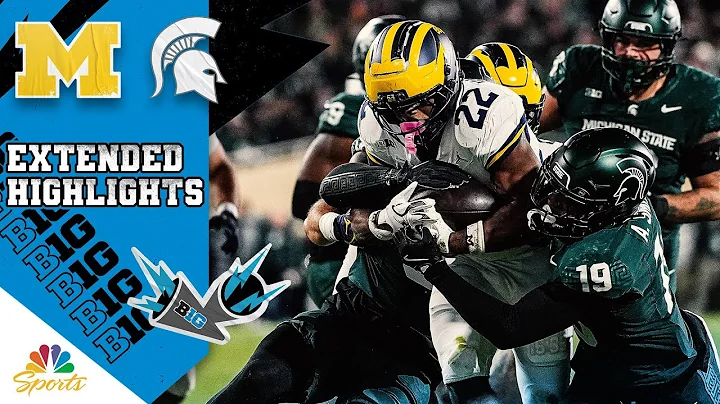 Michigan vs. Michigan State | COLLEGE FOOTBALL HIGHLIGHTS | 10/25/2025 | NBC Sports