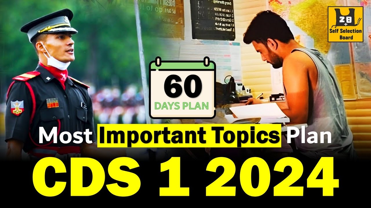 CDS Most Important Topics | CDS 1 2024 Preparation| Shubham Varshney ...