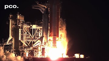 Space Shuttle Start in slow motion - with pco.dimax
