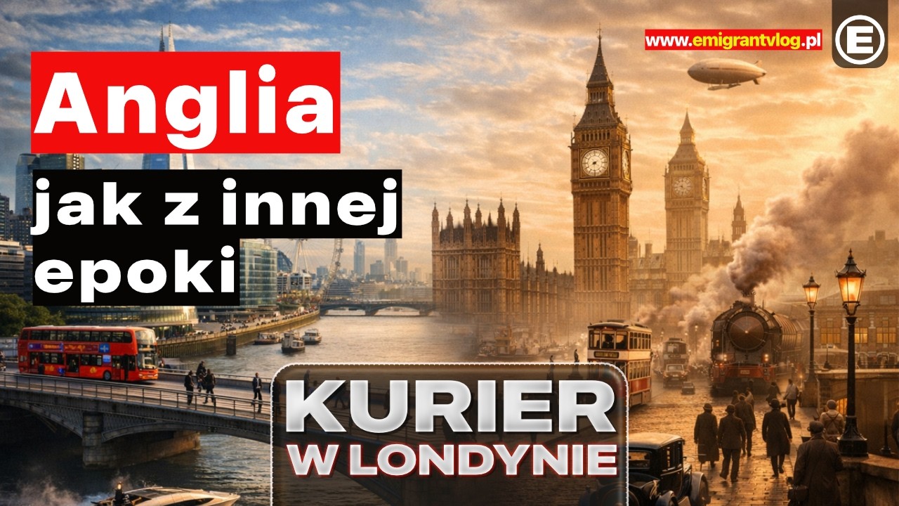 Anglia jak z innej epoki | KURIER W LONDYNIE #londyn #praca #kurier