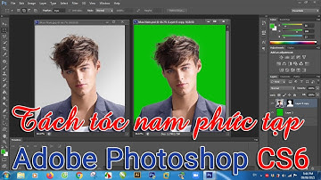 Hướng dẫn sử dụng Refine Edge để tách tóc phức tạp ra khỏi background trong Photoshop CS6