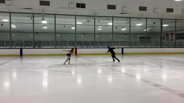 Jessica Sassano testing Senior Free Dance w/ test ...